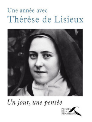 cover image of Une année avec Thérèse de Lisieux